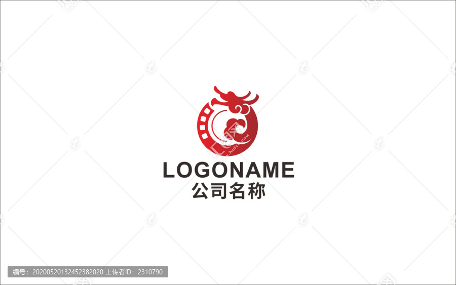 龙摄影LOGO