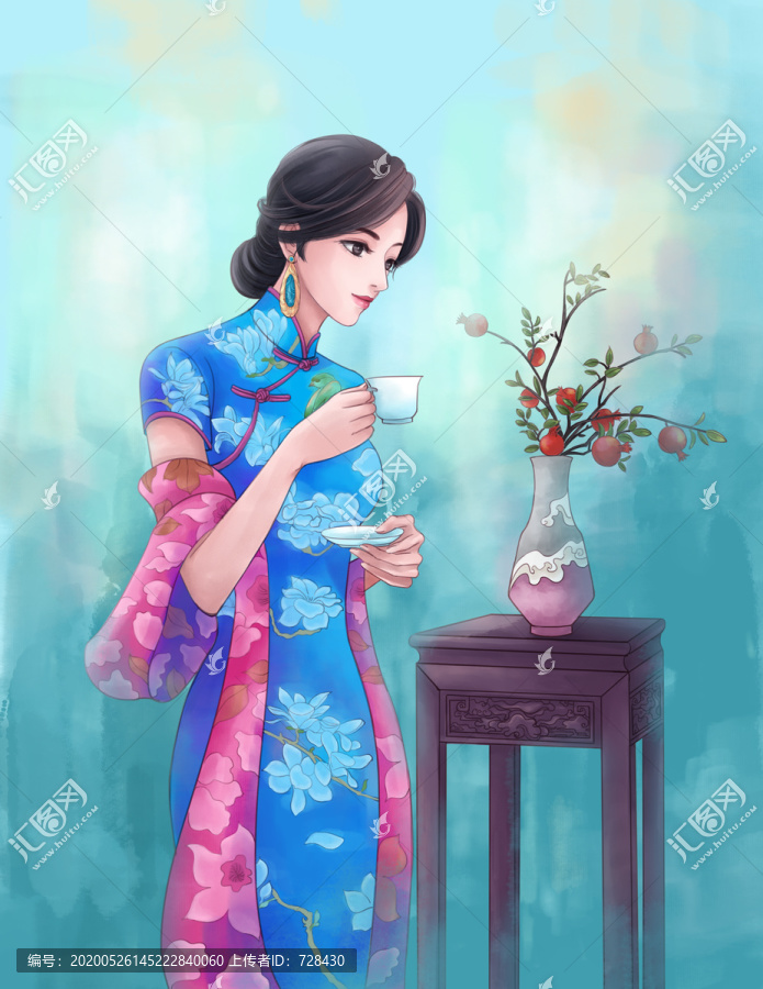 品茶美女