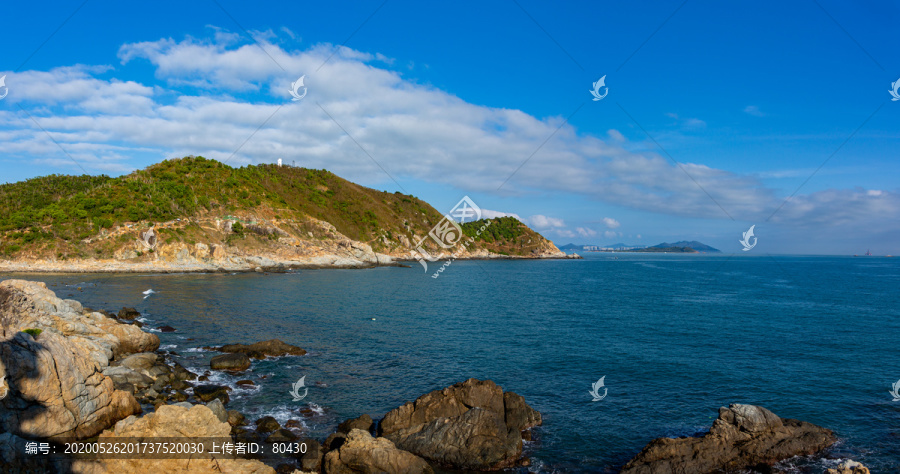 三亚西岛全景风光