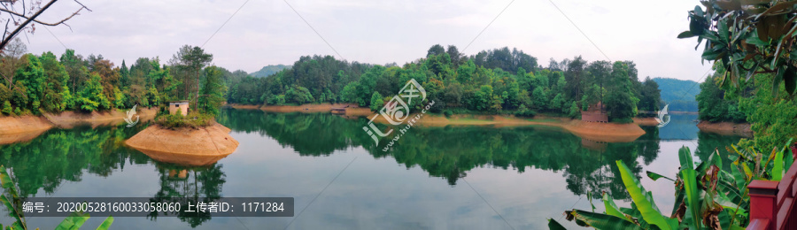 阳明湖山水风光