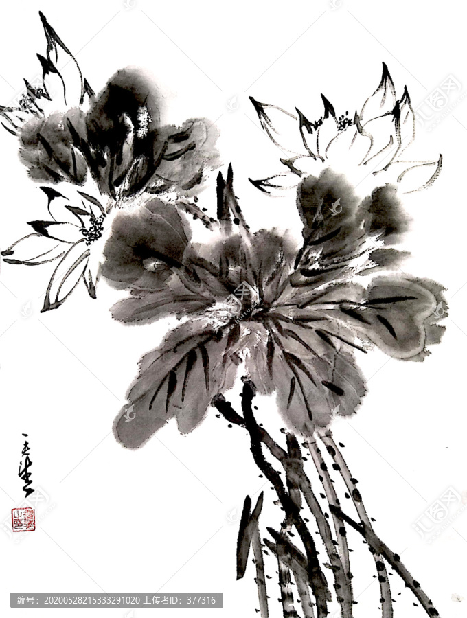 原創(chuàng)寫意國畫