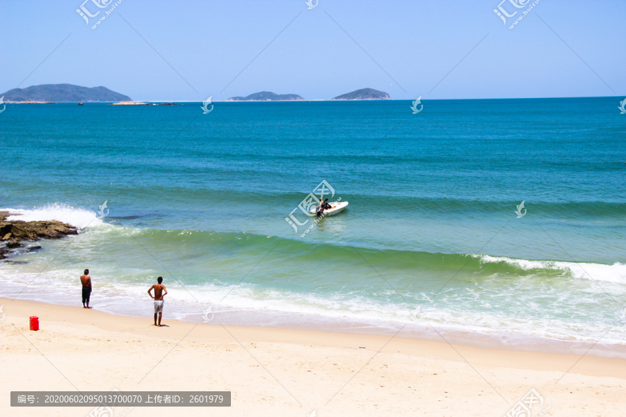 三亚海边沙滩旅游风景