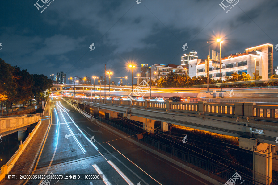 广州夜景延时