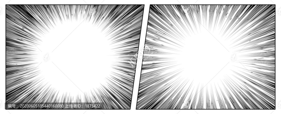 漫畫速度感效果線集合
