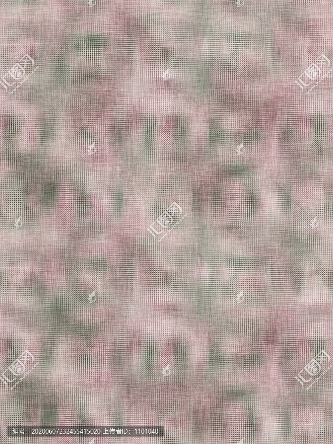 粉綠色斑駁暗花地毯