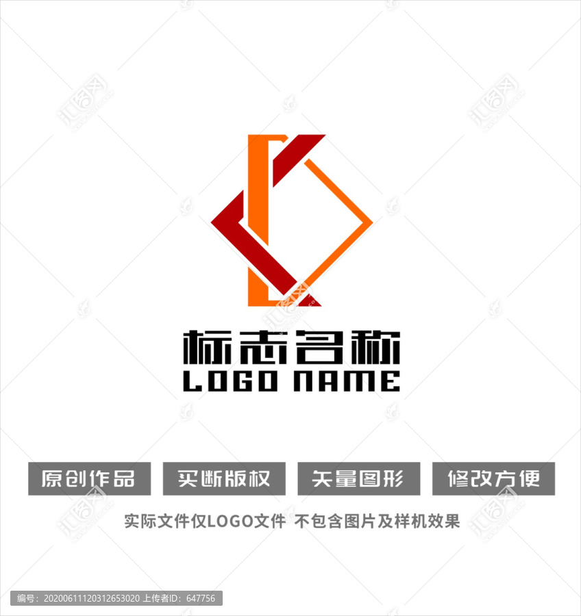 KD字母DK标志