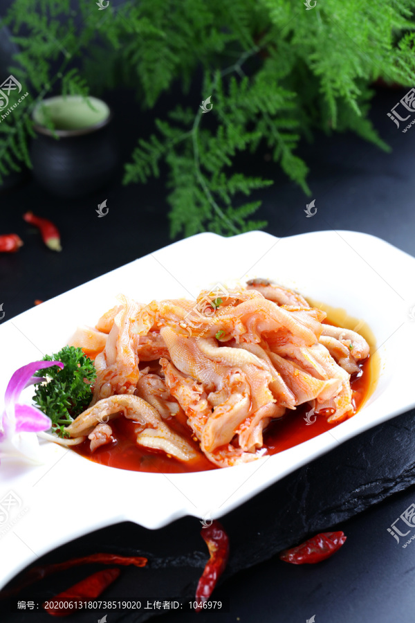 麻辣鴨掌