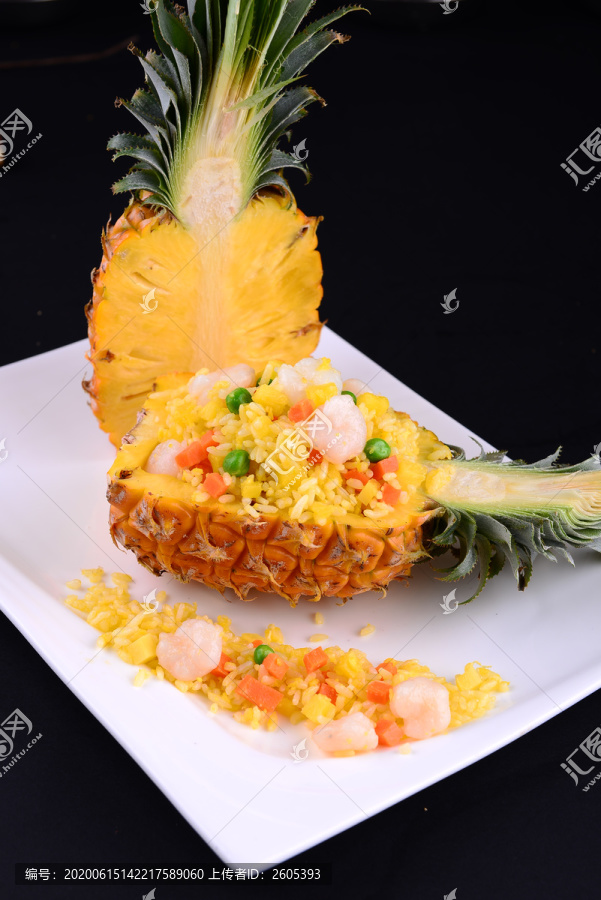 菠萝虾仁饭