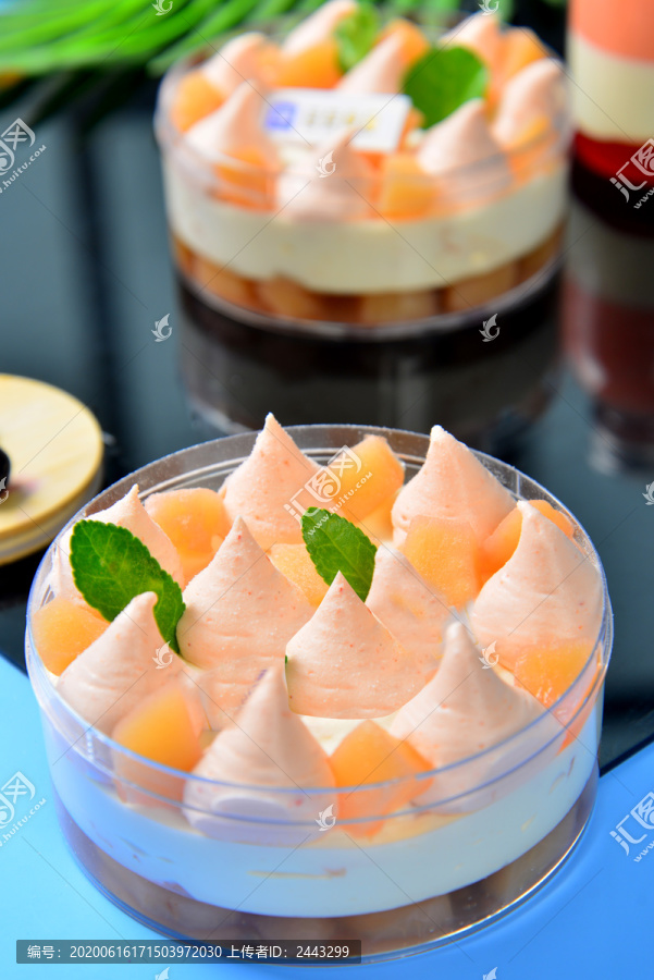 黄桃芝士酸奶蛋糕
