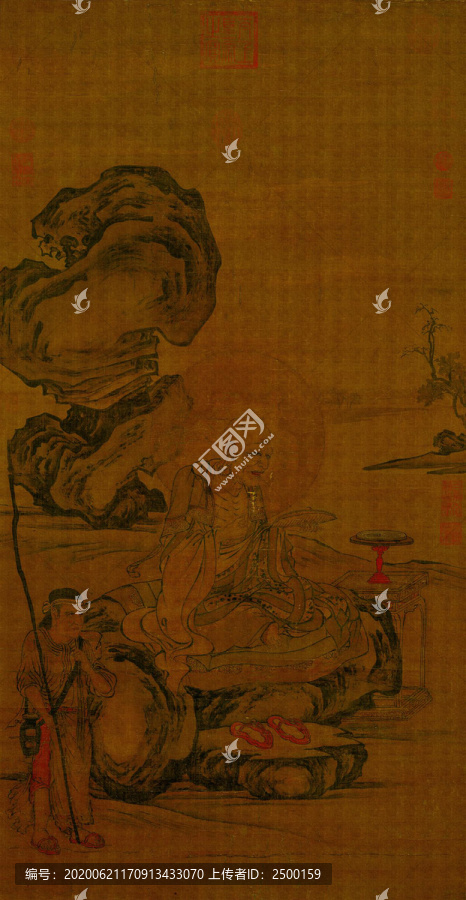 劉松年羅漢圖
