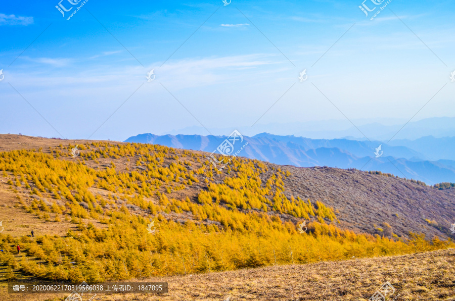 海坨山秋景