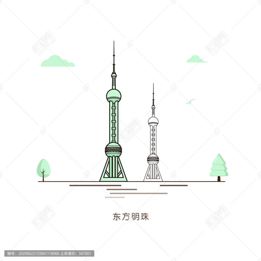 東方明珠插圖