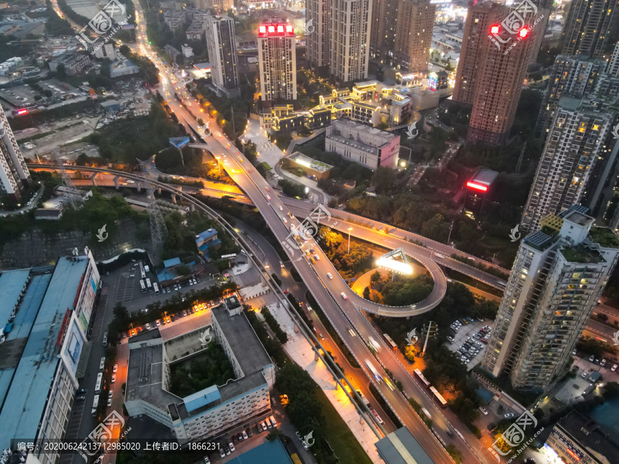 重庆九龙坡区城市景观