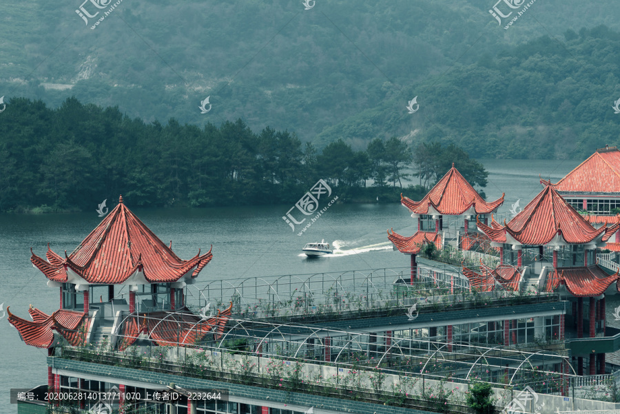 道观河水库风光