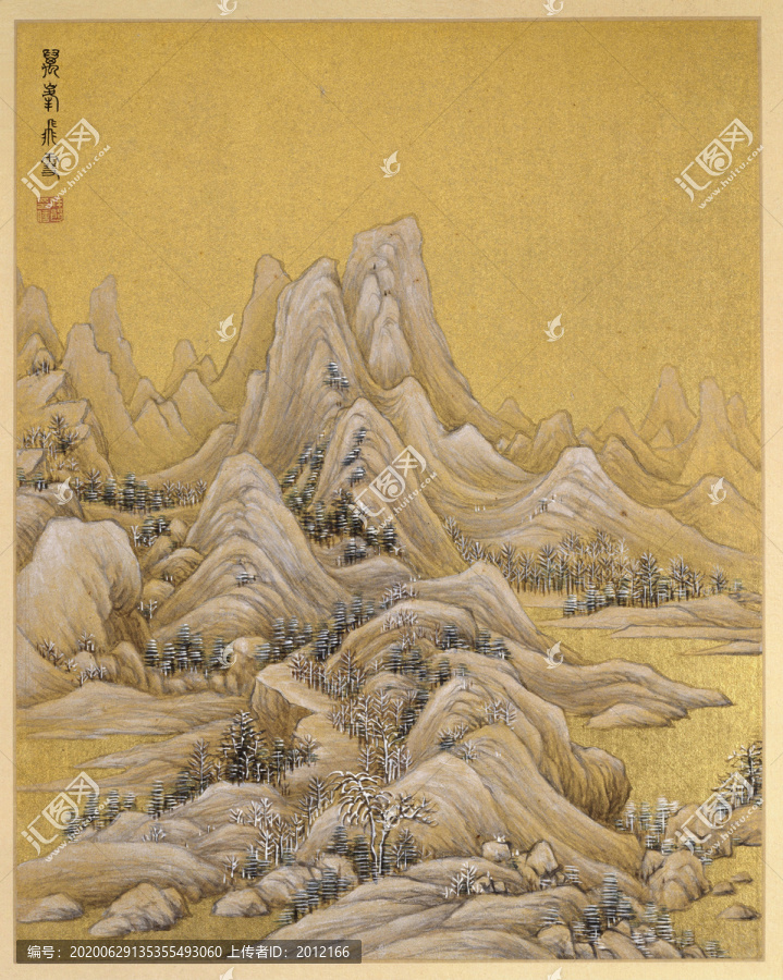 任熊萬(wàn)峰飛雪
