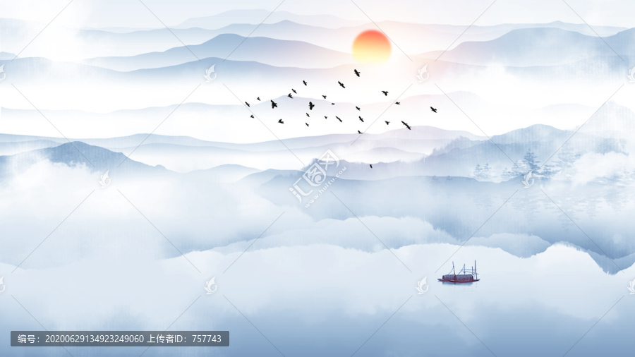 水墨山水