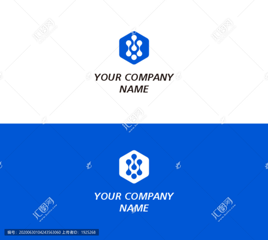 科技感圖形logo