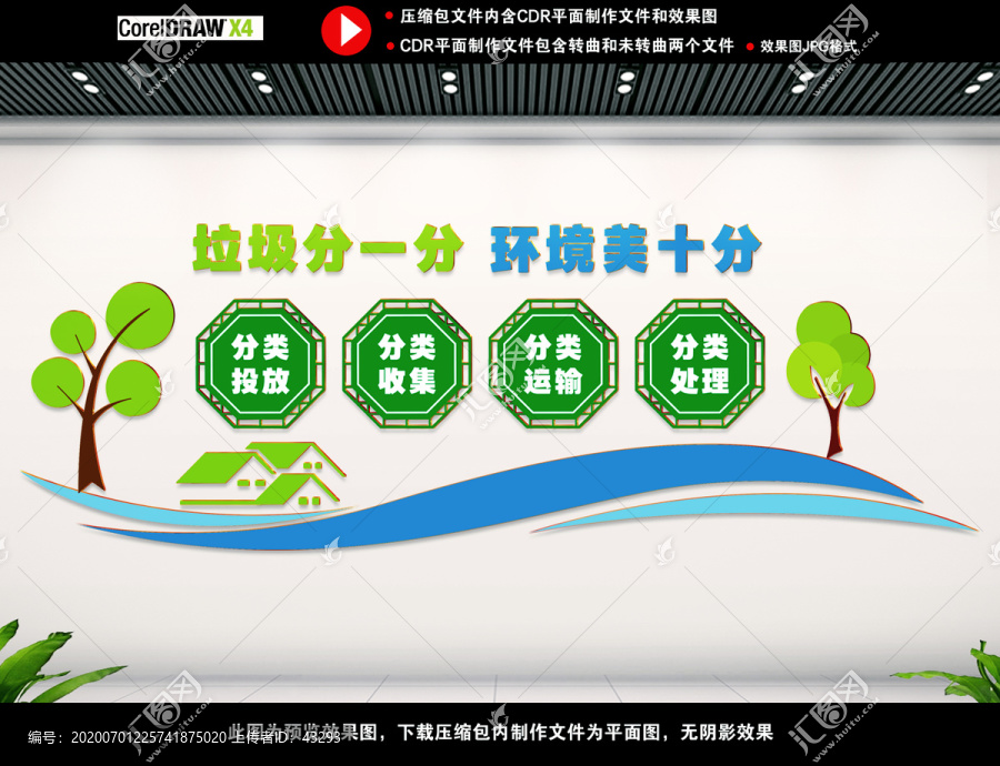 垃圾分類(lèi)文化墻