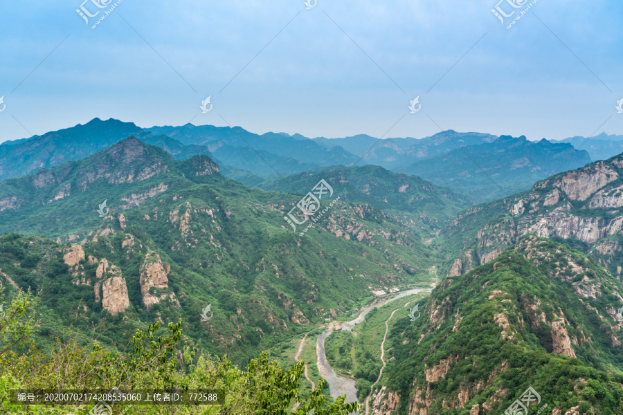 北京密云白河湾峡谷