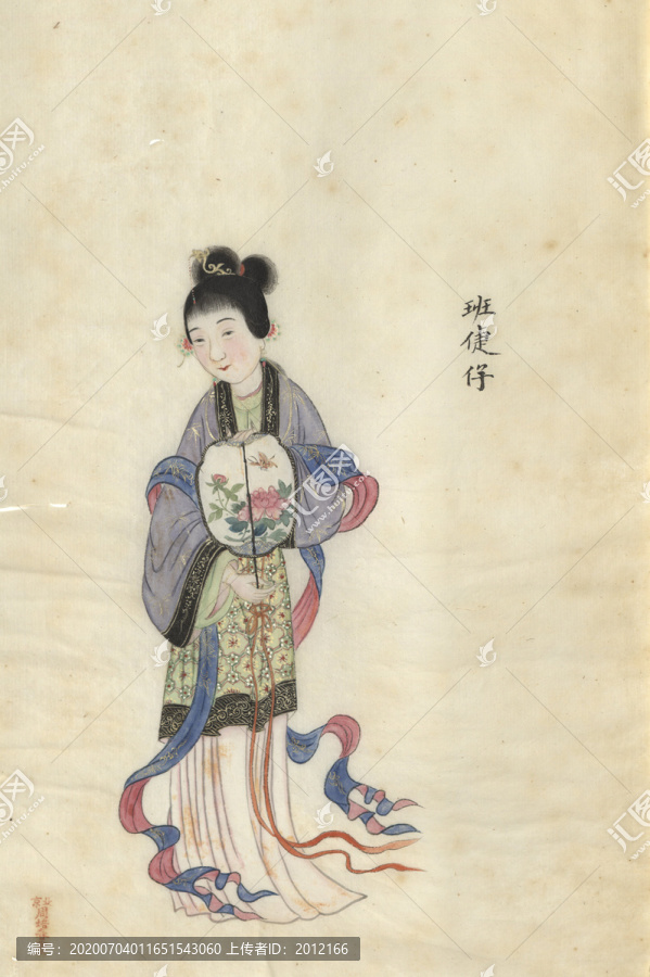 周培春古代美人圖班偼仔