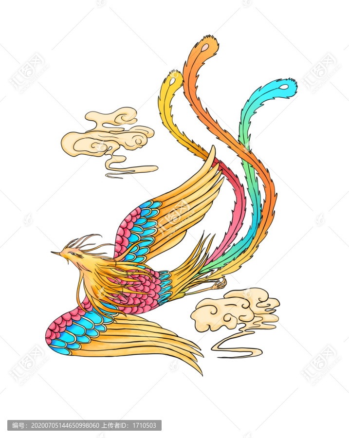 鳳凰插畫(huà)