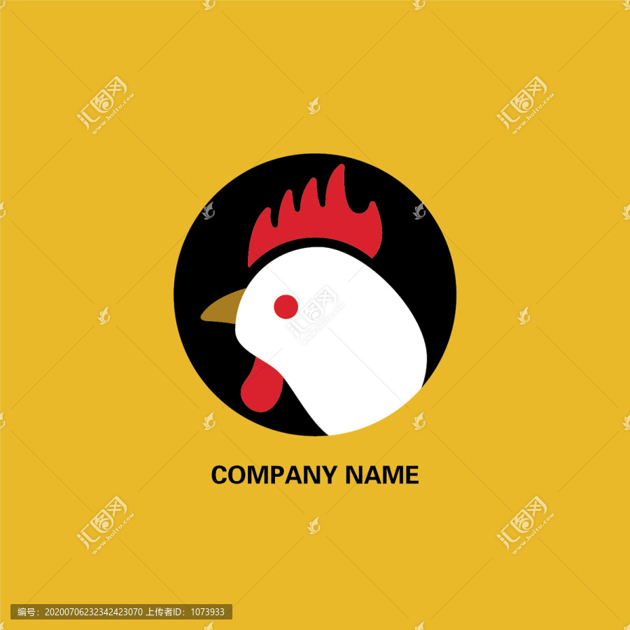 卡通雞logo