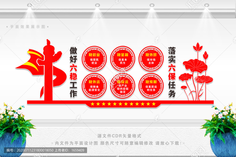 六穩(wěn)六保宣傳