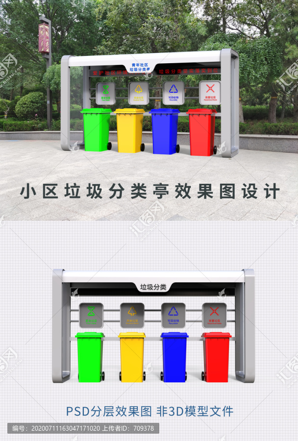 垃圾分類亭