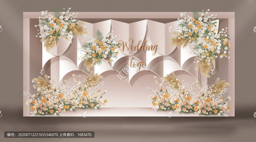 香檳簡約婚禮
