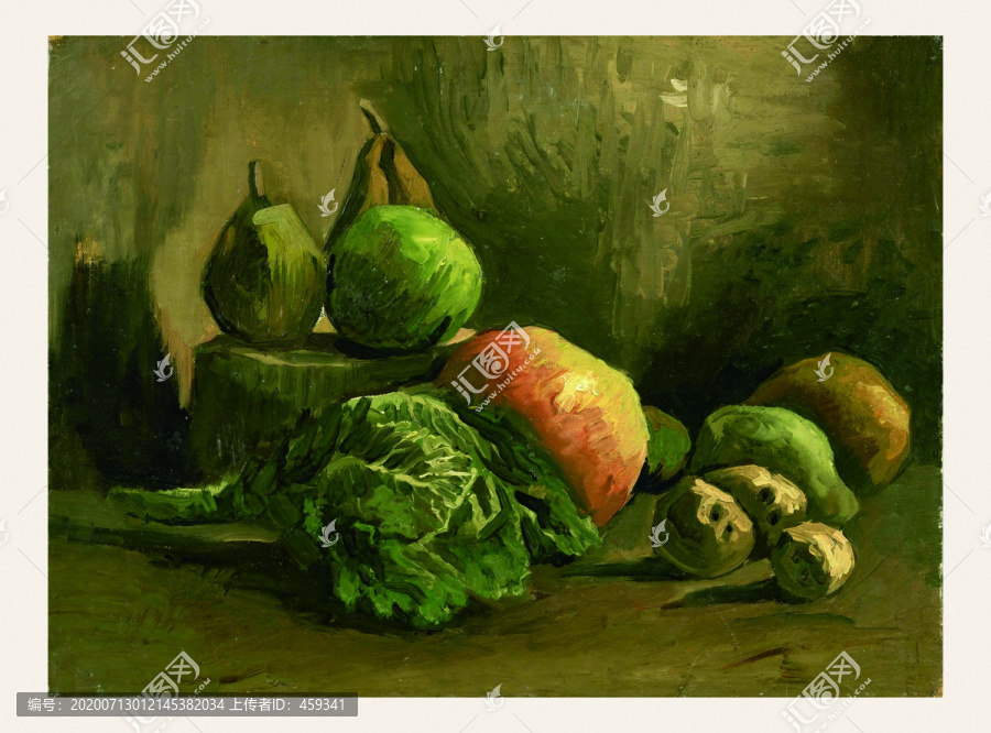 文森特·威廉·梵高蔬菜和水果