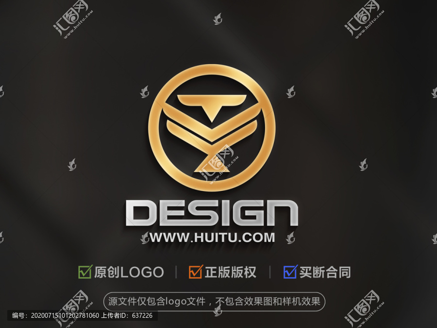 字母TY鹰LOGO