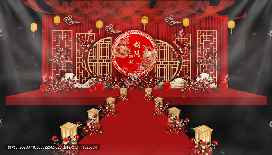 紅色中式婚禮