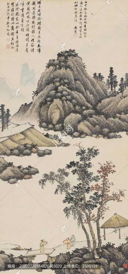 沈周,會友圖