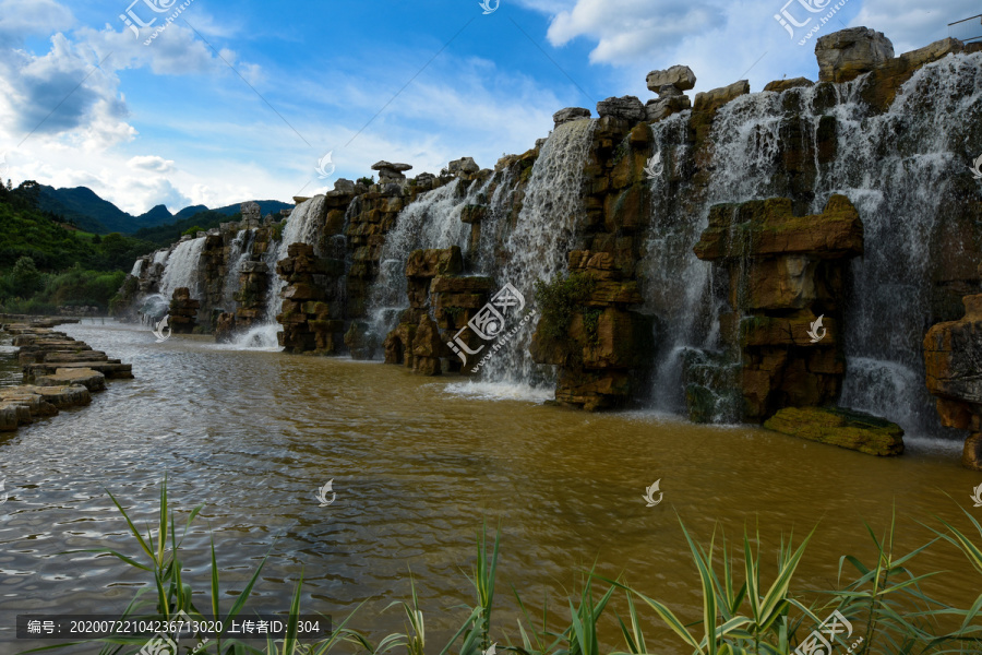 南丹叠水生态园