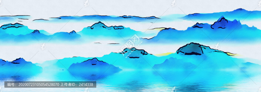 新中式山水