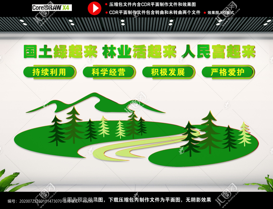 林業文化墻