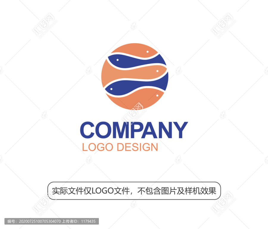 日本寿司鱼logo