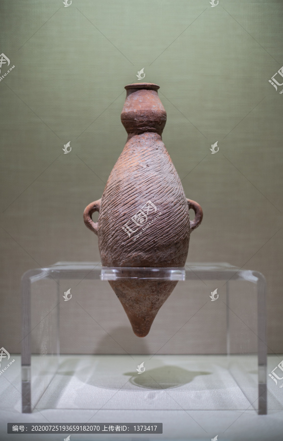 仰韶文化早期葫芦口尖底陶瓶