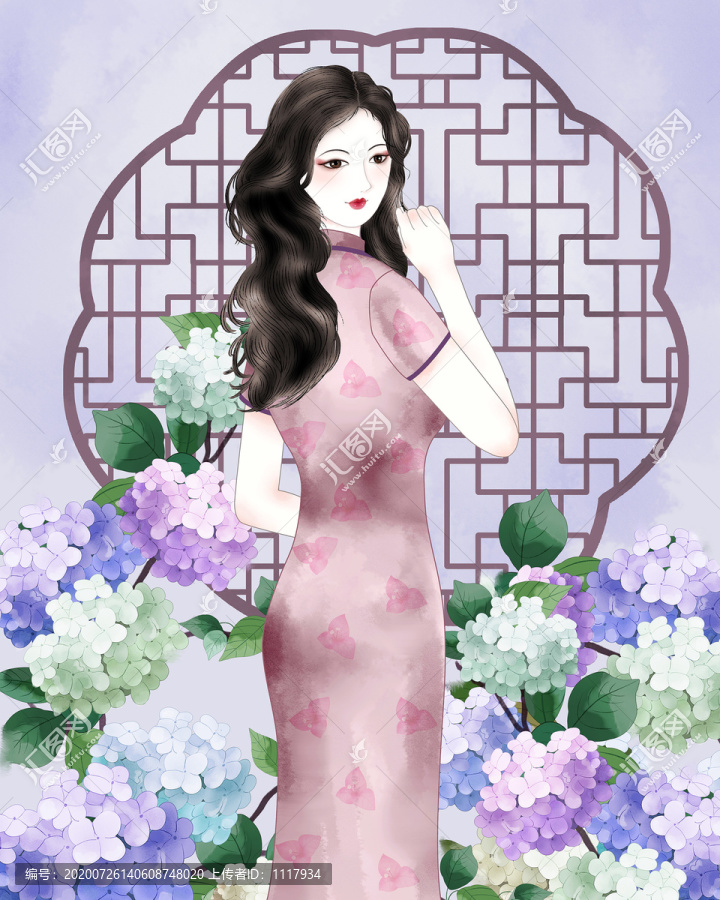 旗袍美人