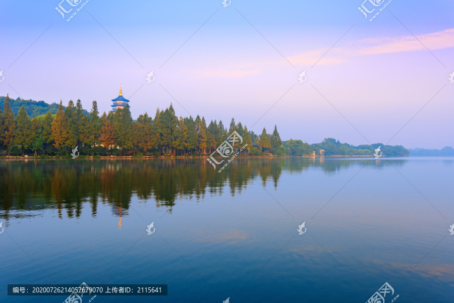 杭州西湖秋景