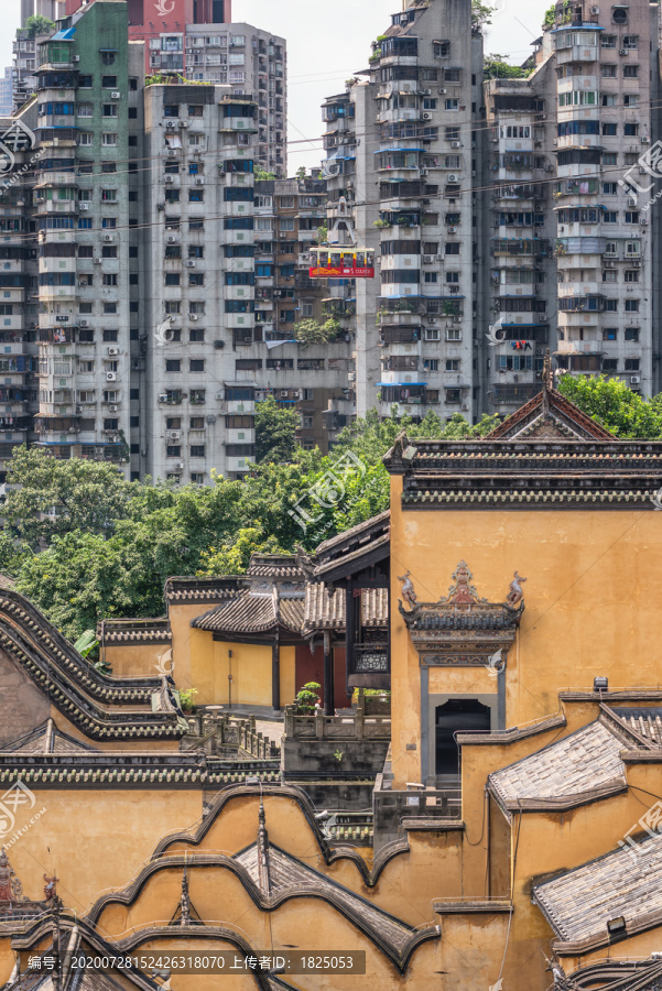 重庆湖广会馆建筑风光