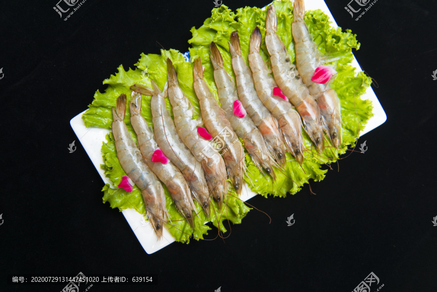 火锅菜品大虾