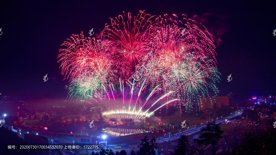 浪漫夜空