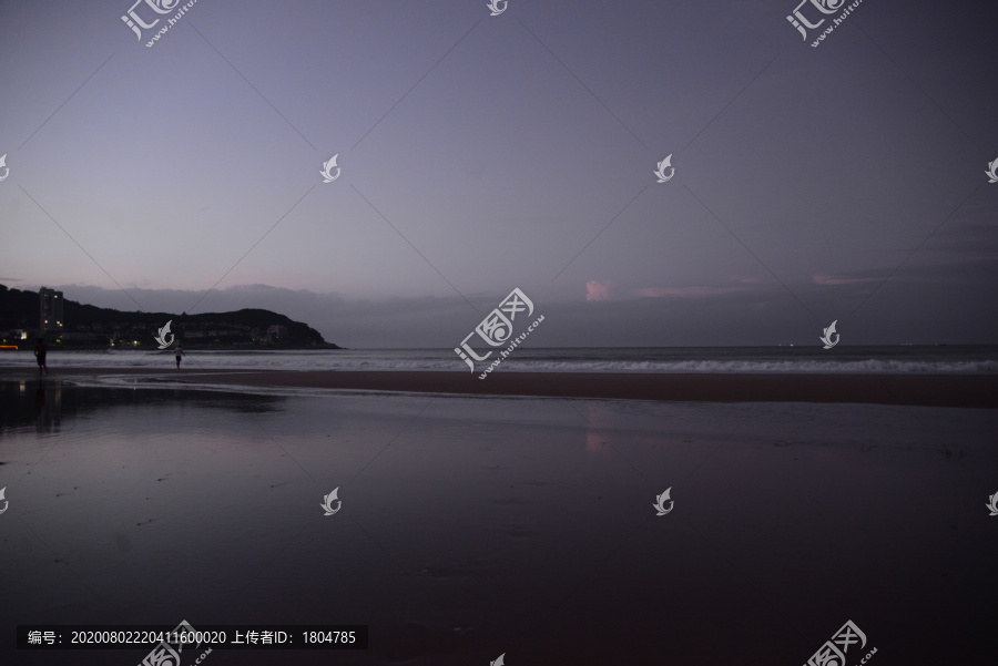 广东阳江海陵岛十里银滩日出