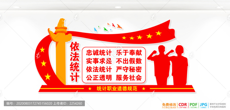 統(tǒng)計(jì)文化墻