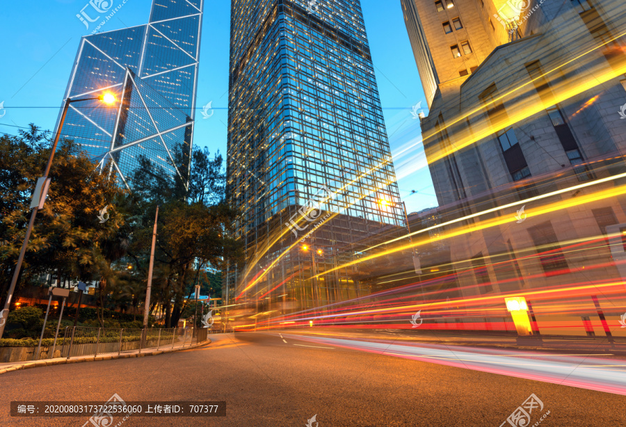 中国香港城市景观