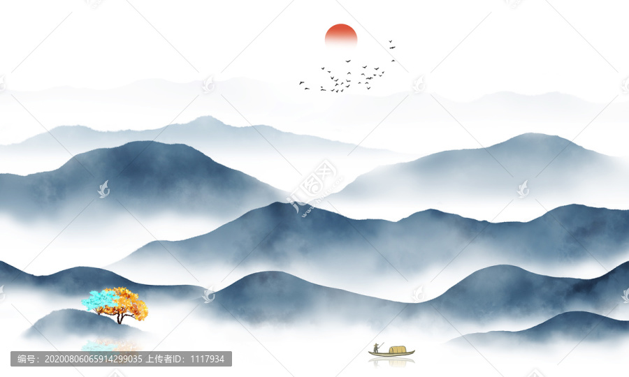 水墨山水
