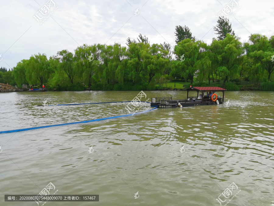 河道漂浮垃圾打捞环保船