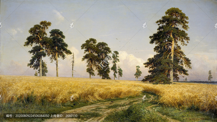 希施金高清風(fēng)景油畫