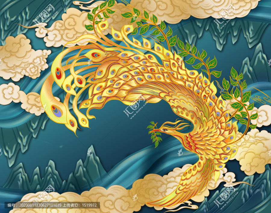 鳳凰插畫
